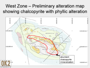 Alteration and Mineralization Map